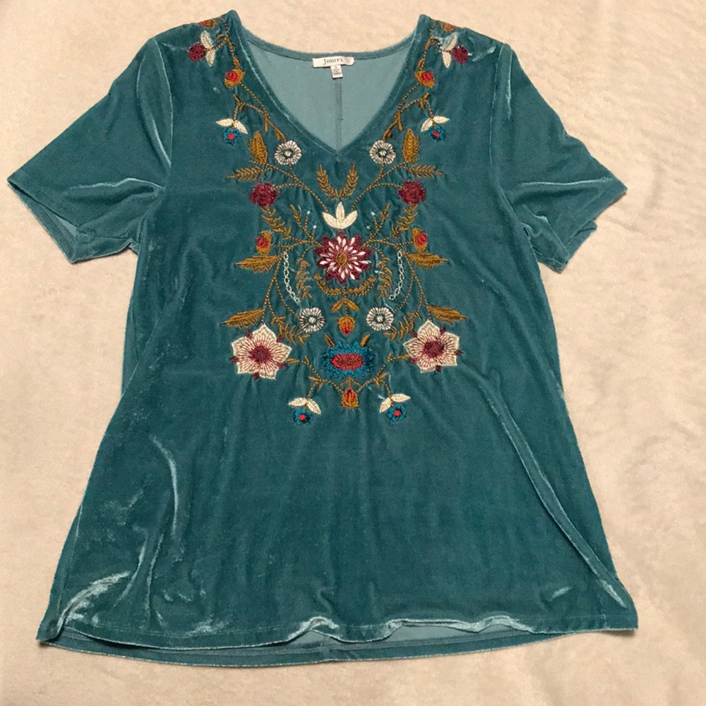 Velvet top